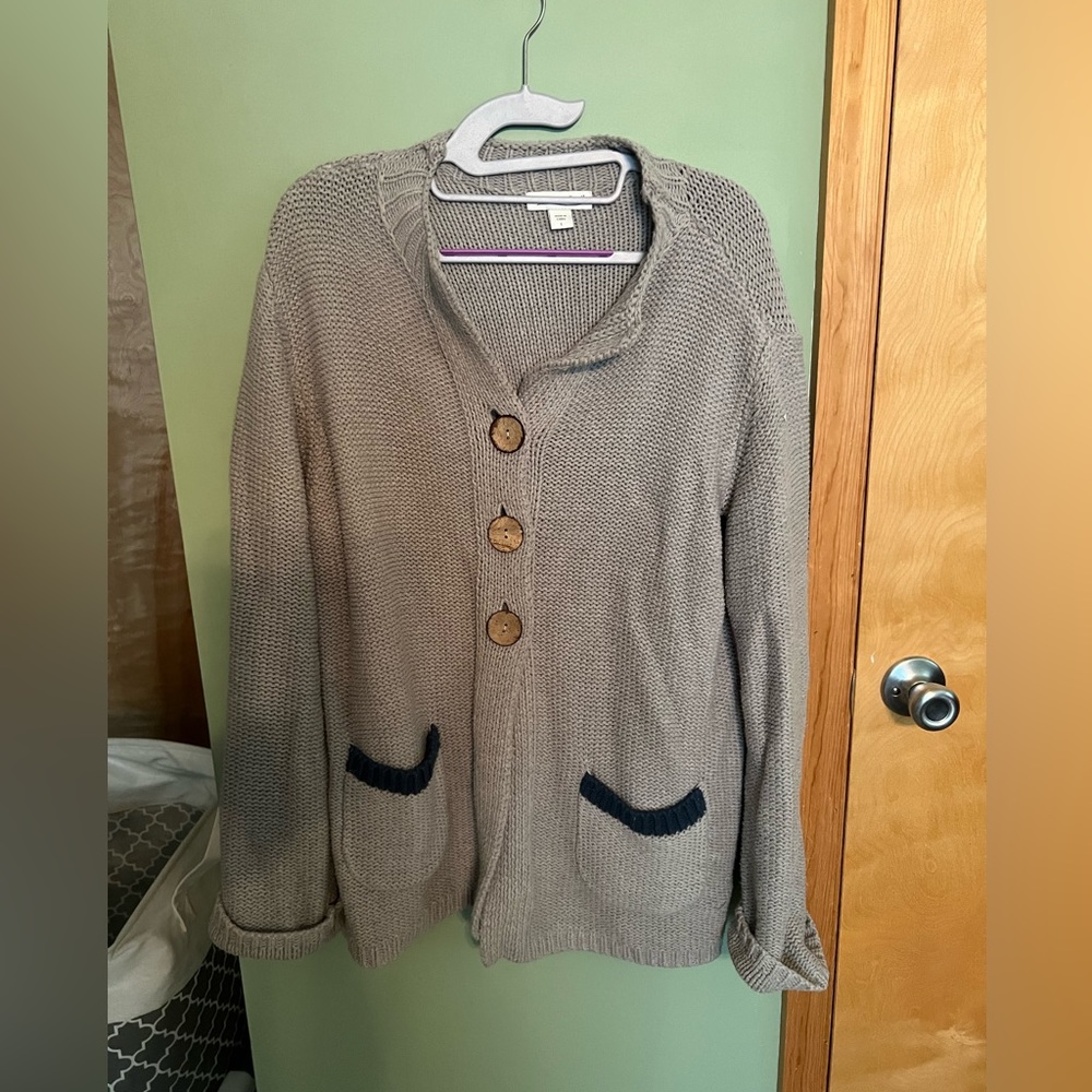 Coldwater creek Artist’s Way cardigan in Size Large